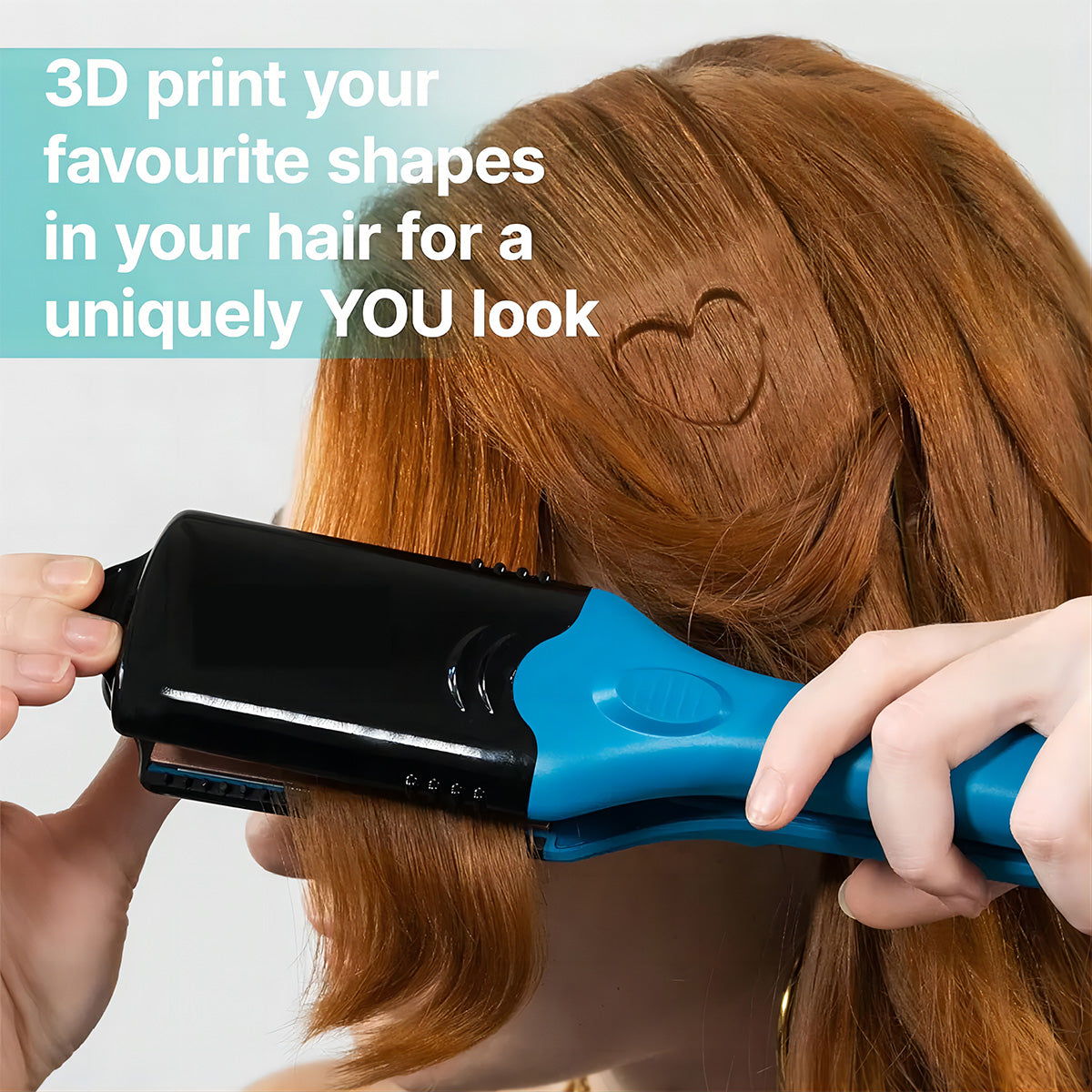 3D styling straightening plate curling iron star splint curling iron hair straightener