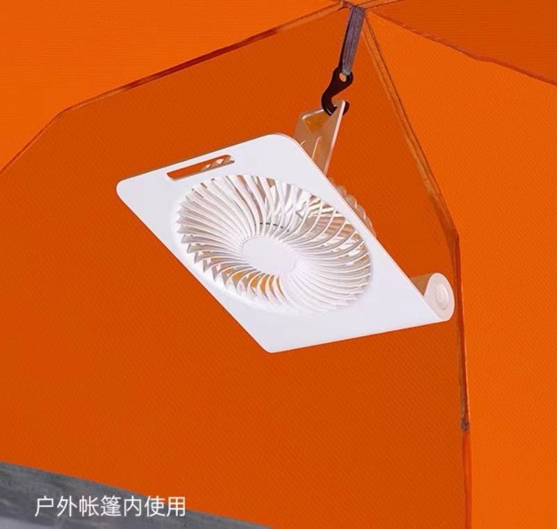 New desktop USB charging small fan ultra-quiet mini portable foldable office desk dormitory universal