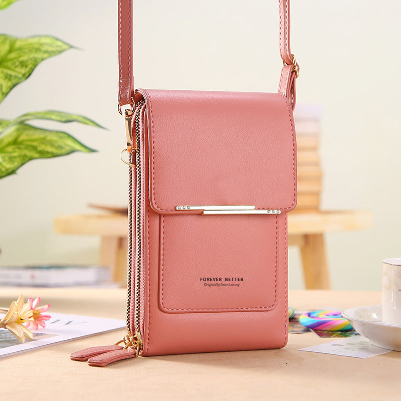 Touch Screen Mobile Phone Crossbody Shoulder Bag