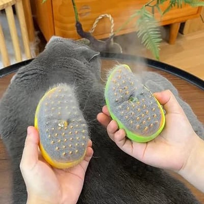 🔥Big Sale 50% OFF-Steamy Cat Brush