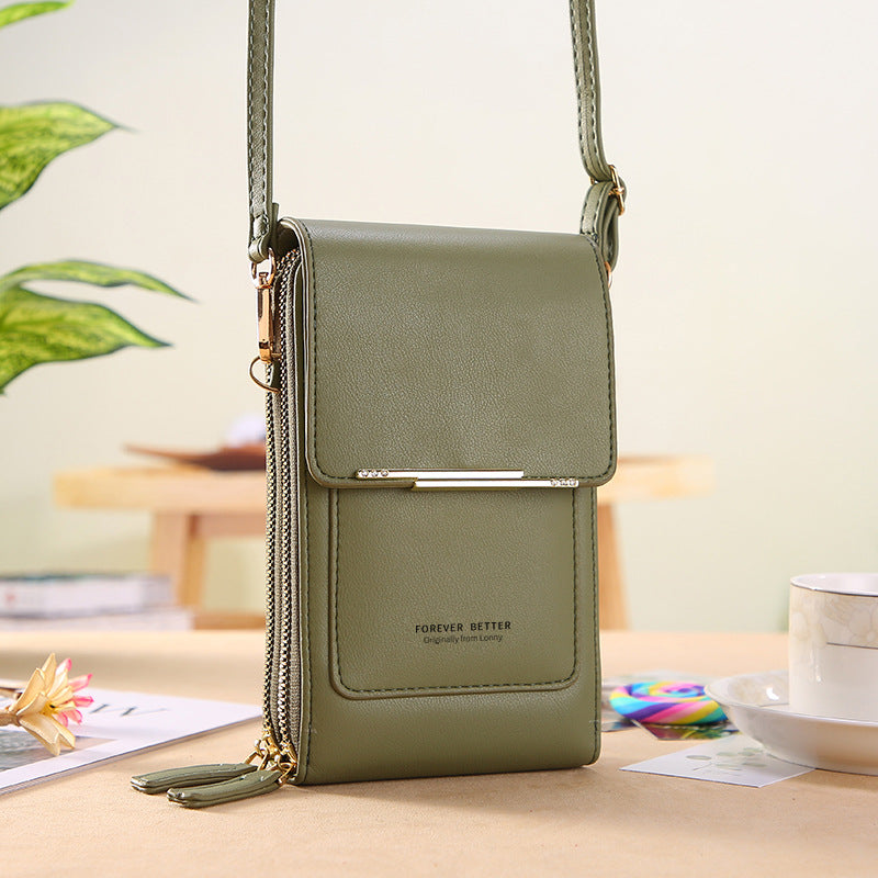 Touch Screen Mobile Phone Crossbody Shoulder Bag