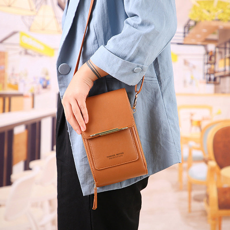 Touch Screen Mobile Phone Crossbody Shoulder Bag