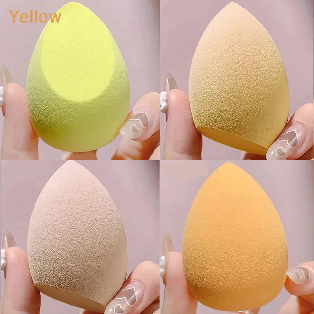 4 Piece Sponge Makeup Blender Set - Perfect Tool for Applying Foundation, Powder, Blush, and More