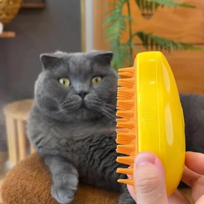 🔥Big Sale 50% OFF-Steamy Cat Brush